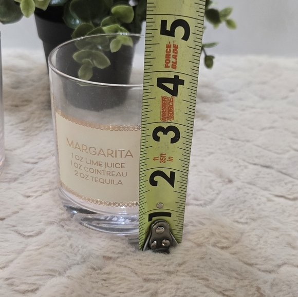 Floor 9 Margarita Rocks Drinking Glasses, Set of 2 - Picture 2 of 5